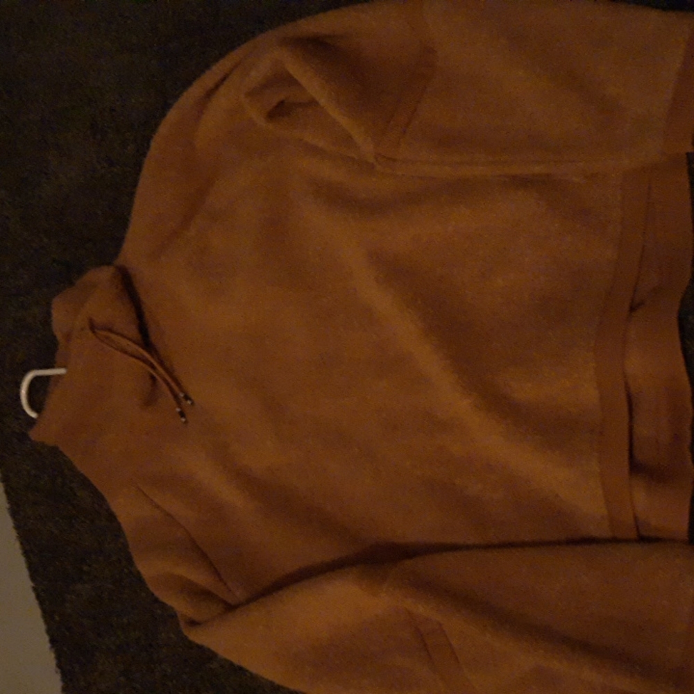 Brown sweater hoddie medium size